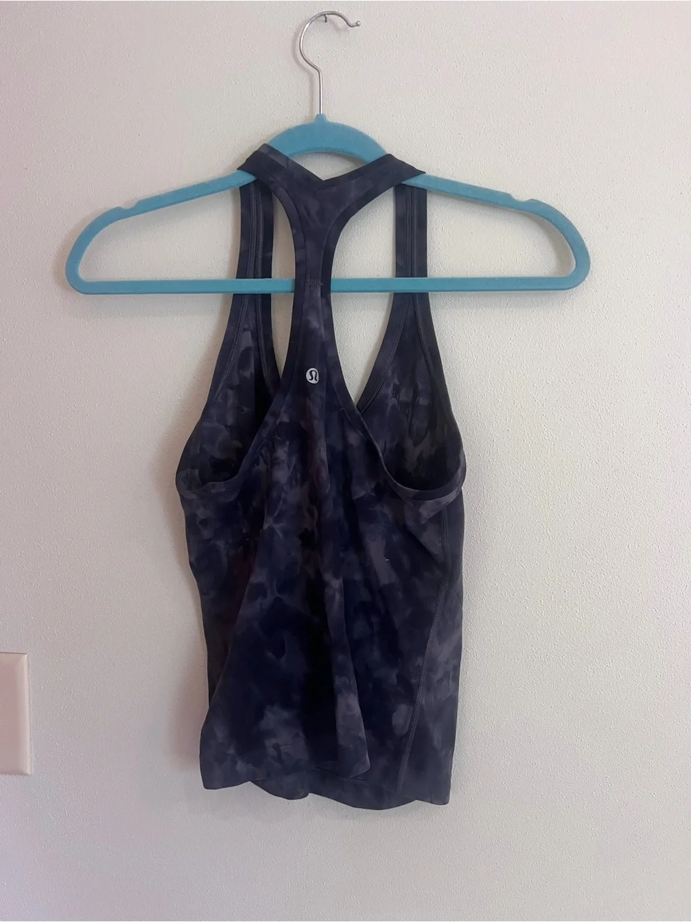 lululemon athletica Women's Black Tie-Dye Racerback Tank